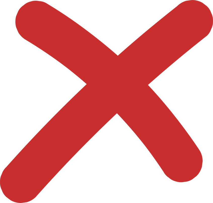 Red cross icon